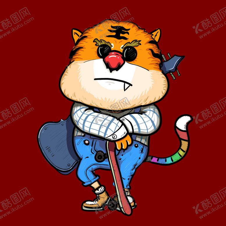 编号：51830209161835321532【酷图网】源文件下载-卡通虎素材