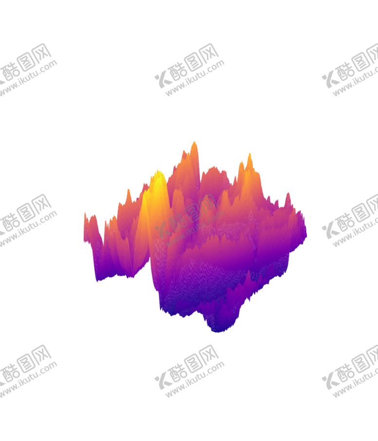 编号：57840105041643066447【酷图网】源文件下载-抽象山峰