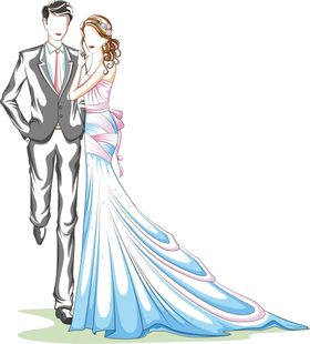 情侣夫妻结婚婚纱照
