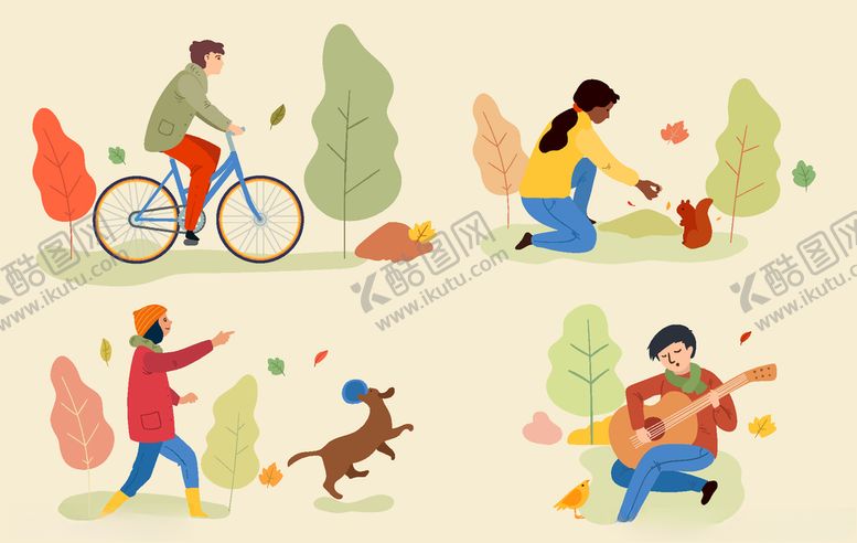 编号：41830610070430118941【酷图网】源文件下载-秋天服饰