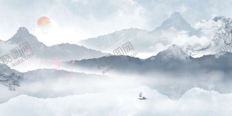 编号：67239603281301422329【酷图网】源文件下载-水墨背景图片