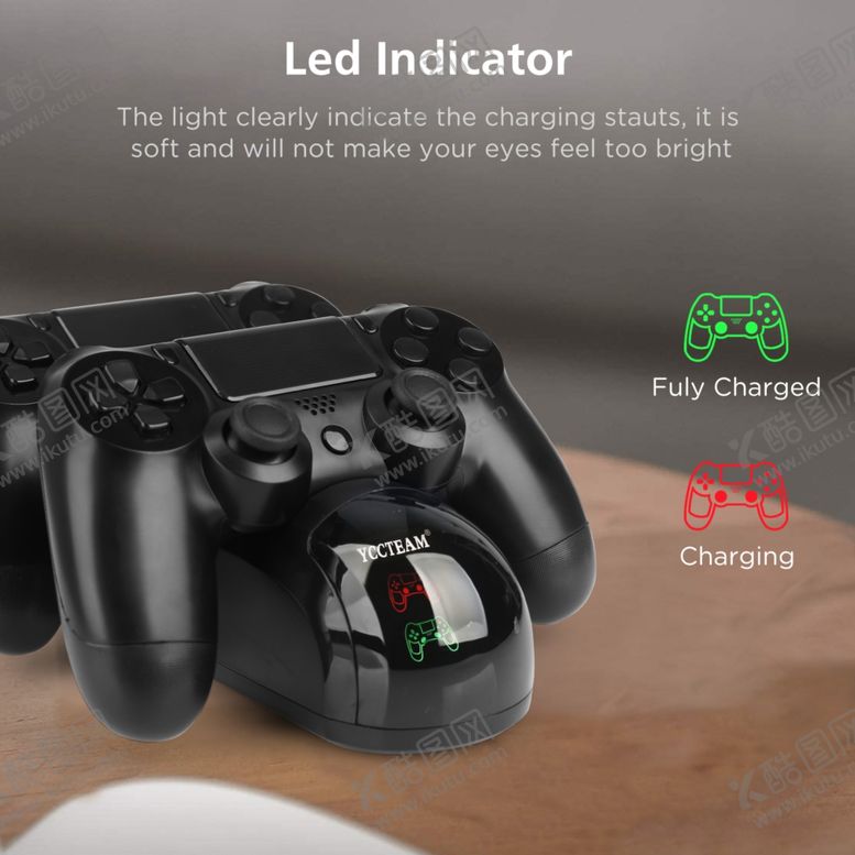 编号：25402509091425219471【酷图网】源文件下载-PS4充电座充电