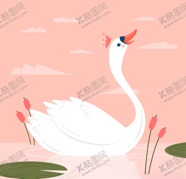 编号：30026606240840528220【酷图网】源文件下载-天鹅