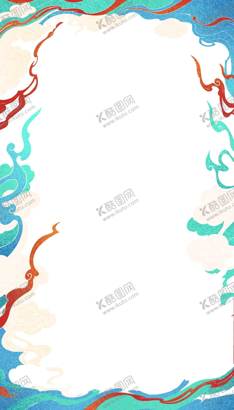编号：40344102240824206177【酷图网】源文件下载-国风边框