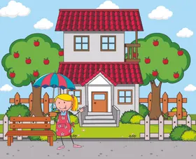 卡通儿童人物幼园可爱人物