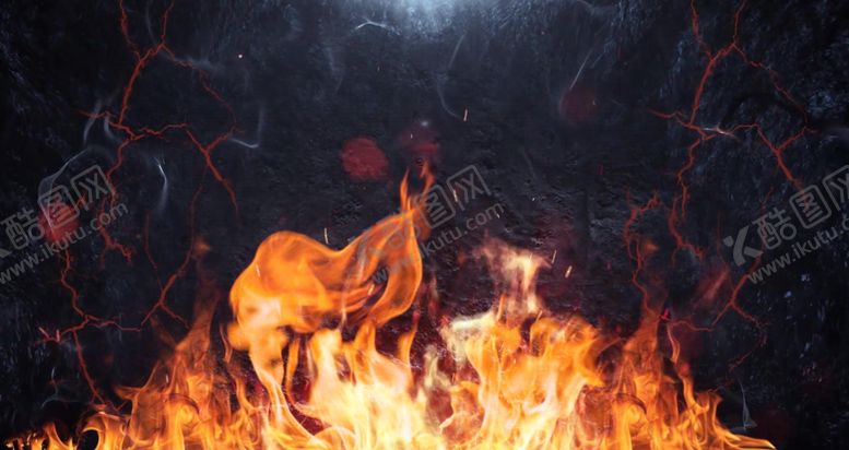 编号：29974509200156083086【酷图网】源文件下载-火焰PSD分层火焰烟火