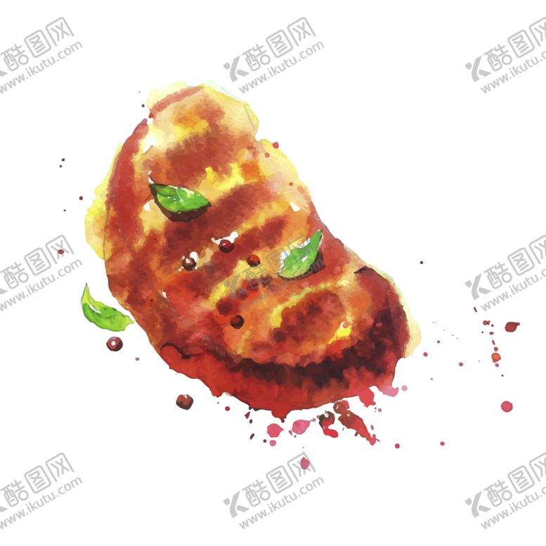 编号：83862805021045397397【酷图网】源文件下载-手绘鸡排