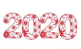 新年鼠年2020年元旦
