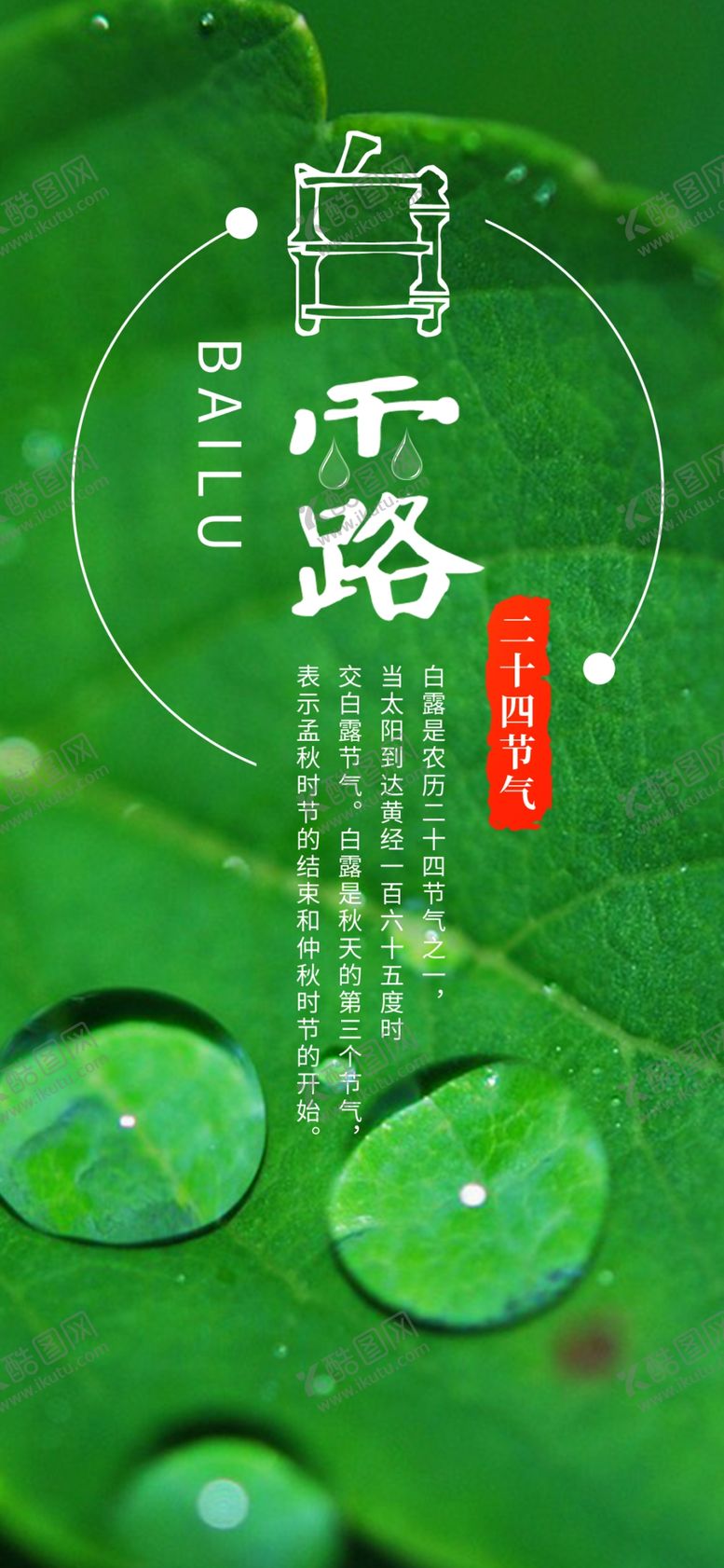 编号：63194906260603269247【酷图网】源文件下载-白露