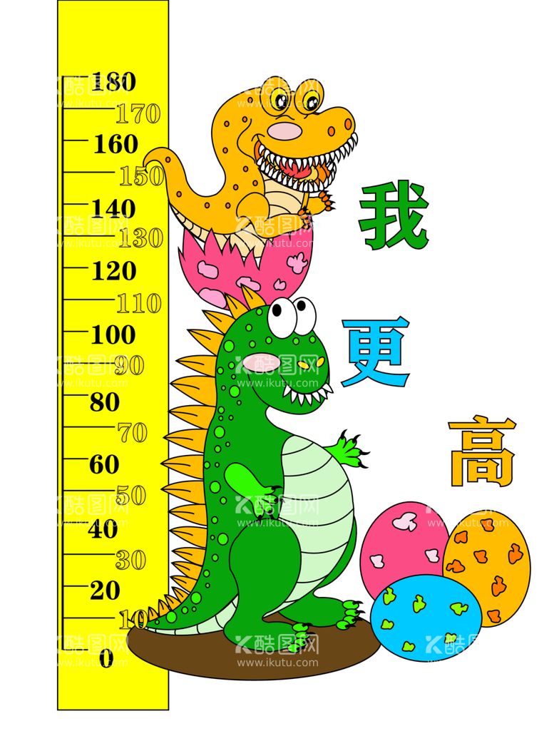 编号：95703612160555256776【酷图网】源文件下载-儿童身高标尺