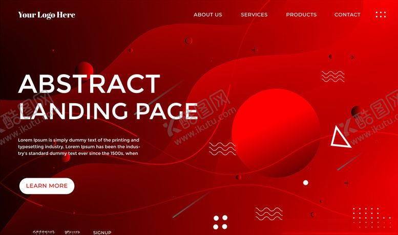 编号：41436709172300414841【酷图网】源文件下载-红色背景