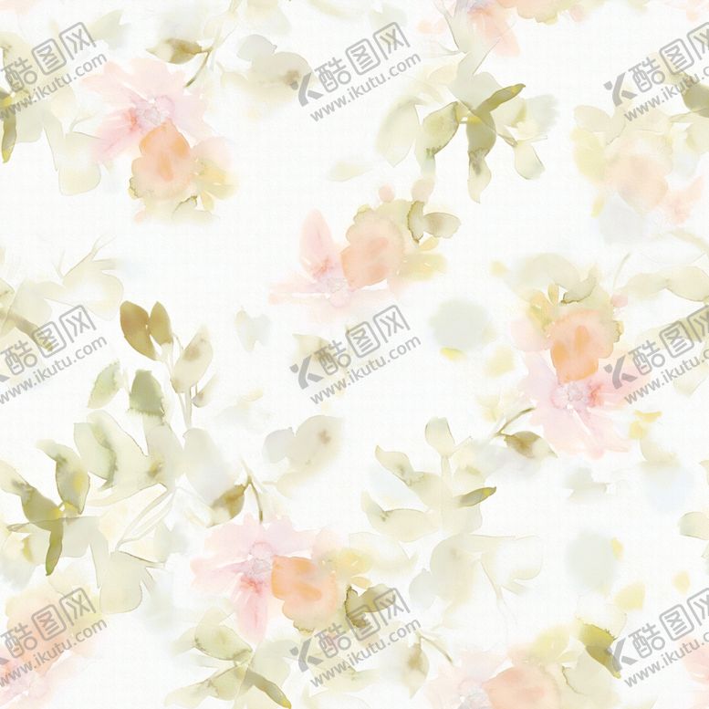 编号：95353807061309144639【酷图网】源文件下载-水彩花