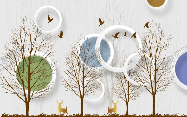 编号：49490209242139416179【酷图网】源文件下载-轻奢装饰画玄关抽象