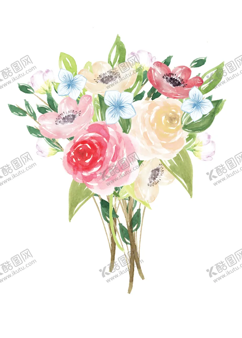 编号：34236001130639419751【酷图网】源文件下载-手绘花卉