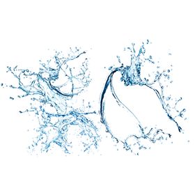水花免扣背景分子珠