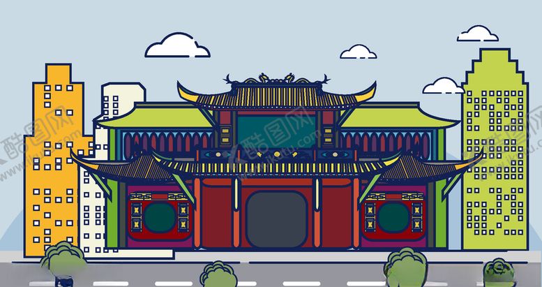 编号：72627907011052459680【酷图网】源文件下载-建筑