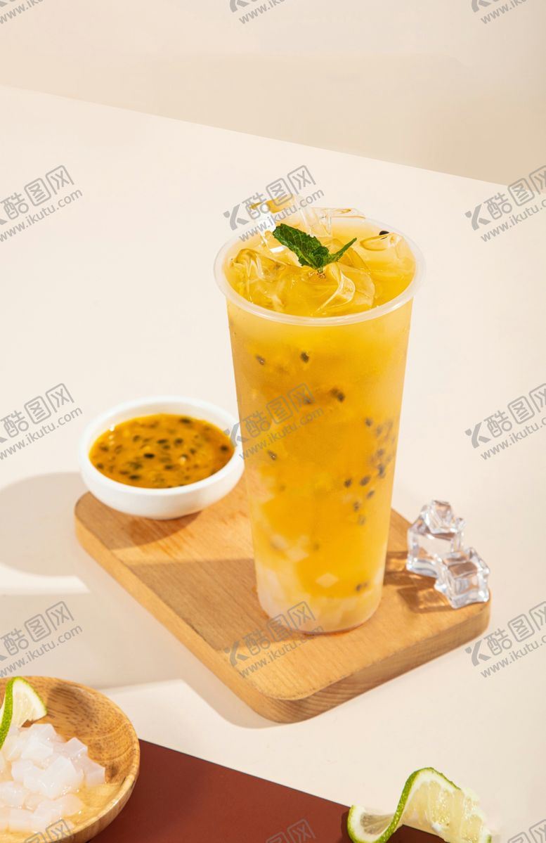 编号：34724404250020011812【酷图网】源文件下载-百香爆柠茶