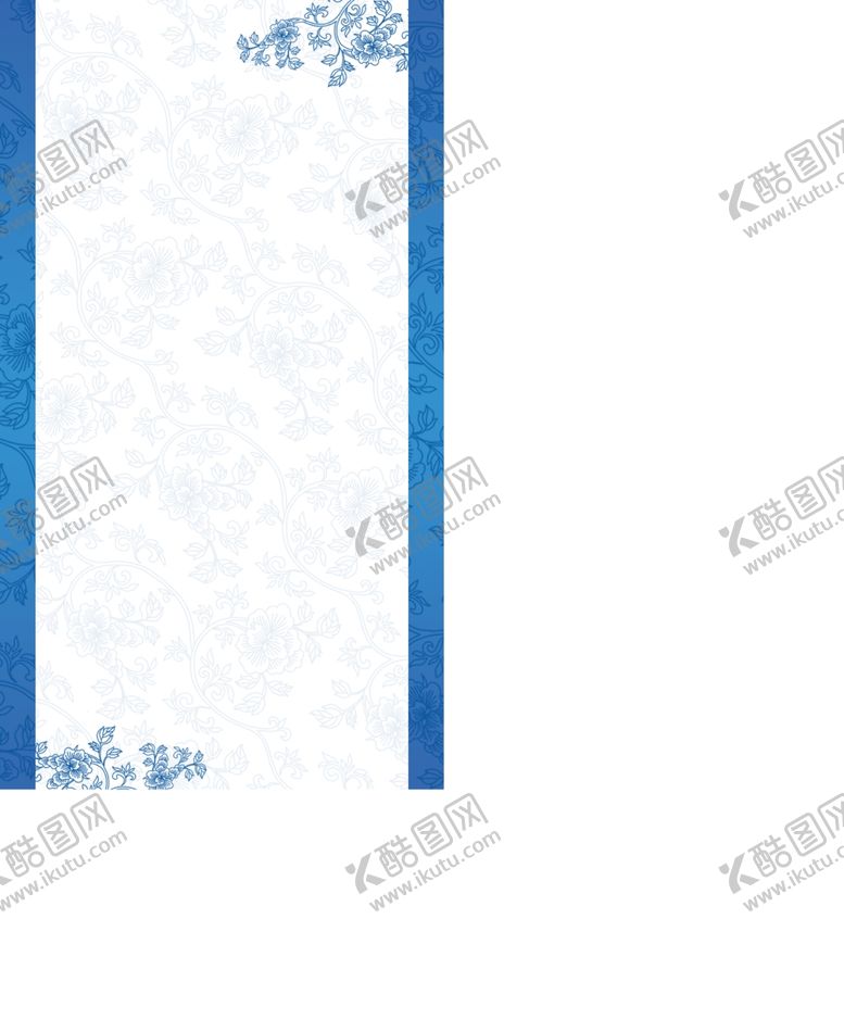 编号：44826710052207477726【酷图网】源文件下载-青花瓷底纹