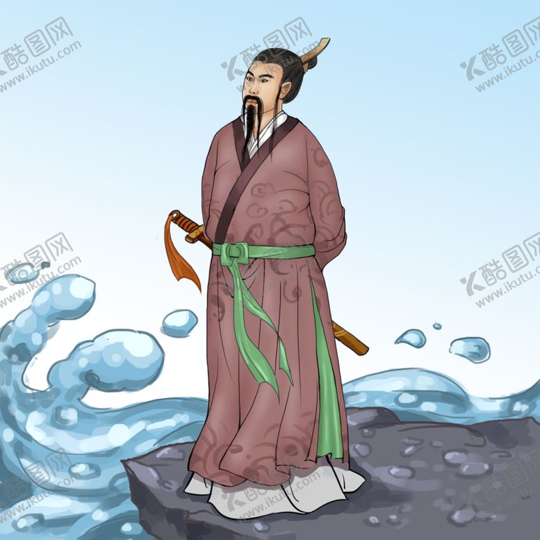 编号：22030801270739213656【酷图网】源文件下载-屈原