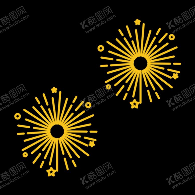 编号：76719411011205397276【酷图网】源文件下载-卡通烟花