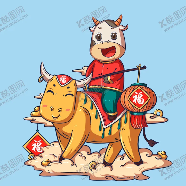 编号：87433104282018501951【酷图网】源文件下载-牛年大吉