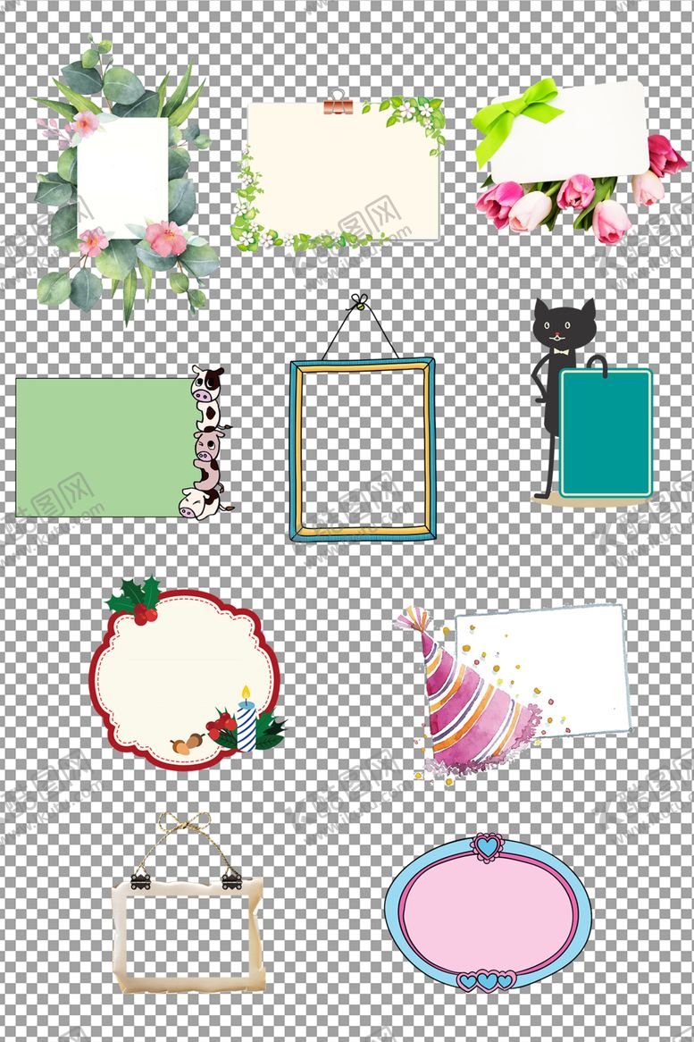 编号：96524909211752328824【酷图网】源文件下载-可爱小清留言板