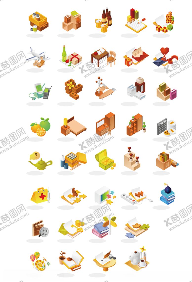 编号：58151709171346465649【酷图网】源文件下载-彩绘图标