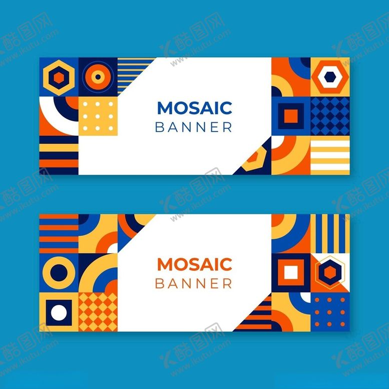 编号：88613811191322533040【酷图网】源文件下载-马赛克风格横幅设计
