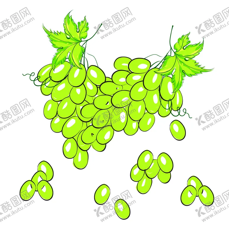 编号：32174810032220488923【酷图网】源文件下载-葡萄
