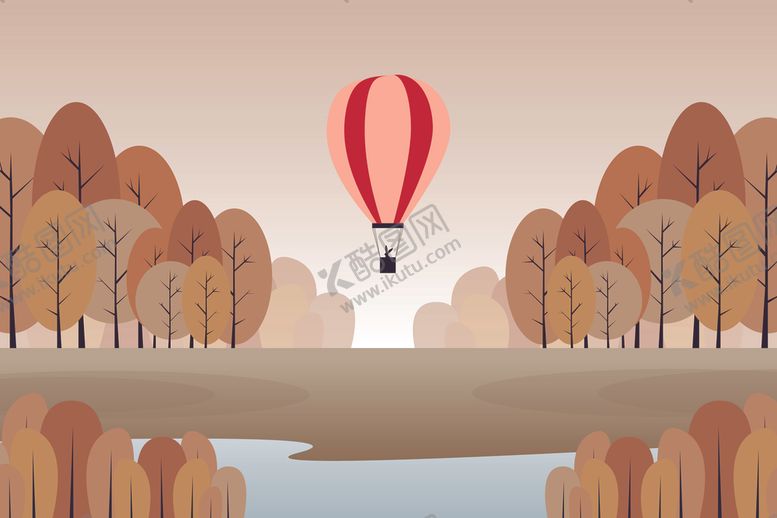 编号：63468409190048416689【酷图网】源文件下载-自然风光插画