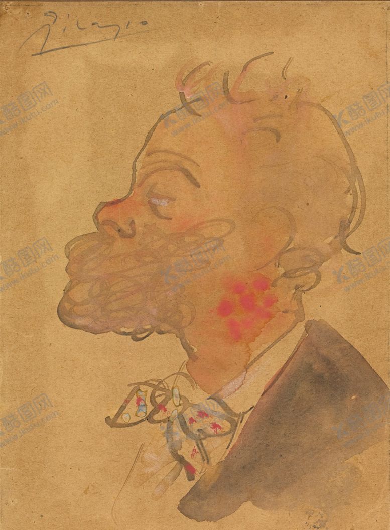 编号：58100305010850079283【酷图网】源文件下载-毕加索抽象绘画作品
