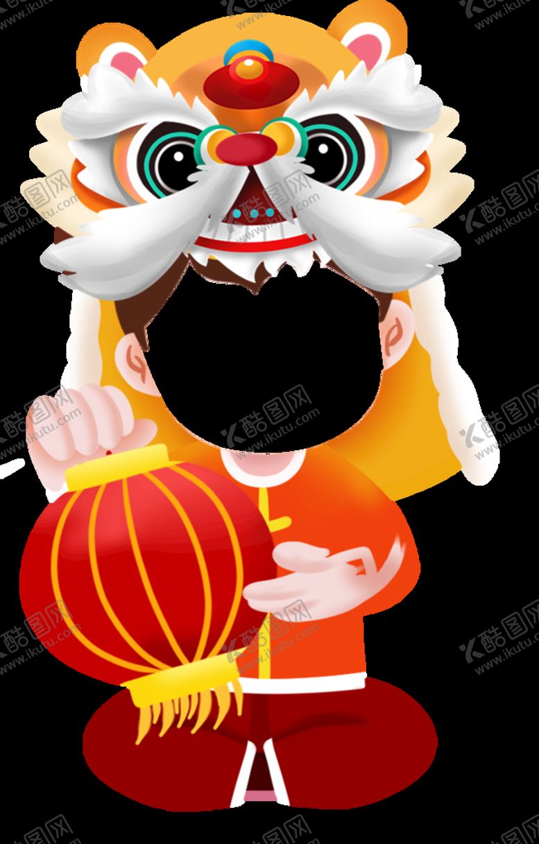编号：17258511012136488986【酷图网】源文件下载-虎年头像框