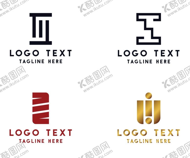 编号：28662711062341306822【酷图网】源文件下载-  字母标 logo 标志i 