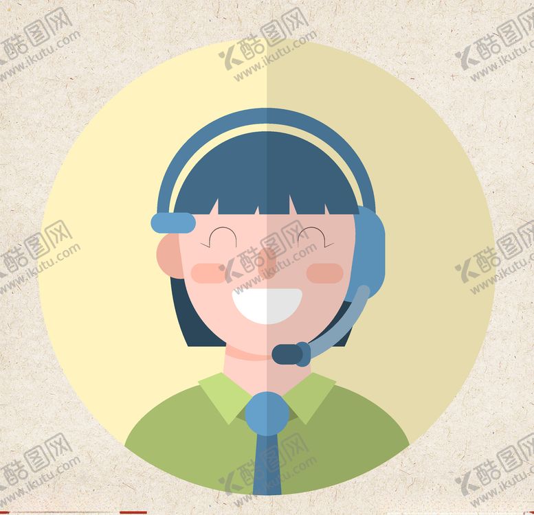 编号：29770207070931535665【酷图网】源文件下载-矢量人物扁人物职业人物
