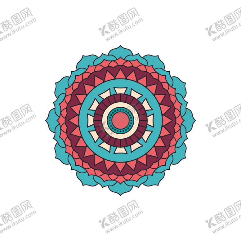 编号：58577706252226306930【酷图网】源文件下载-曼陀罗图案