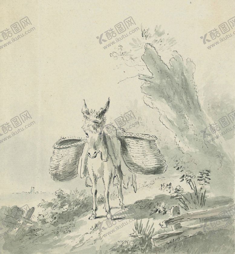 编号：29733410201053325722【酷图网】源文件下载-复古风景油画