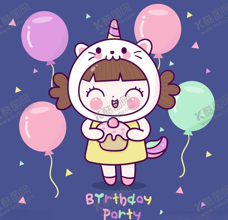 编号：34677605120802588063【酷图网】源文件下载-生日派对