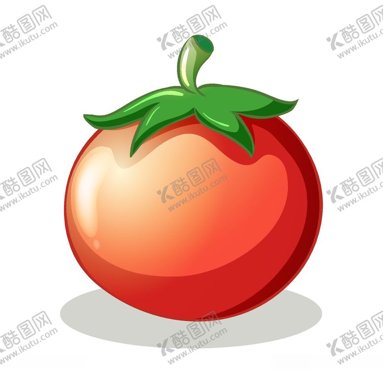 编号：85617109190359067096【酷图网】源文件下载-矢量卡通西红柿