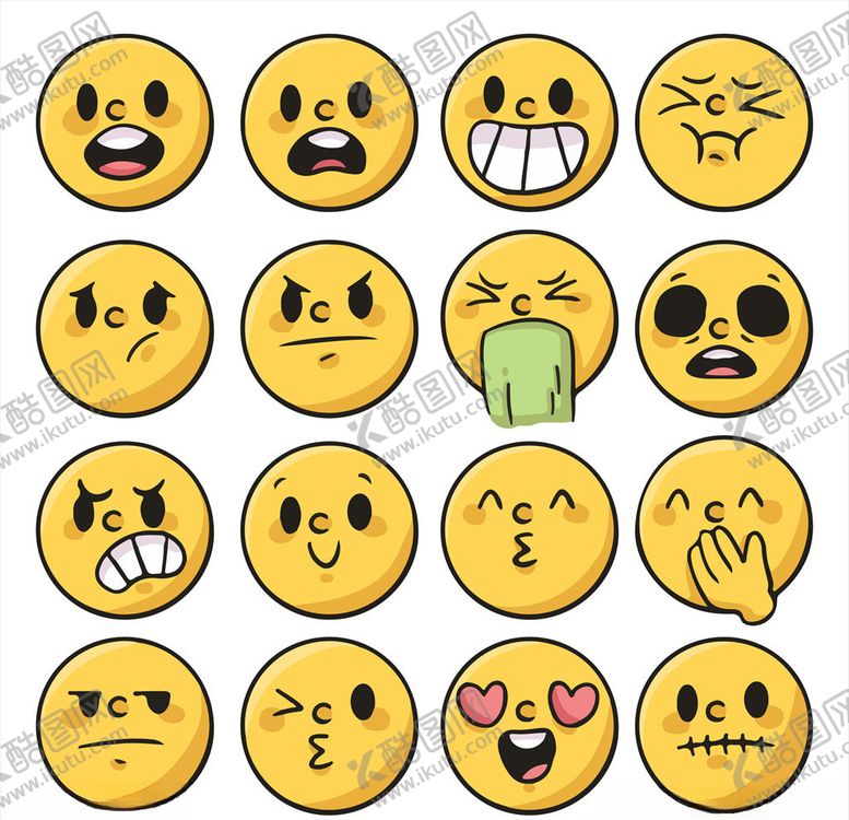 编号：54474709121807361004【酷图网】源文件下载-卡通表情