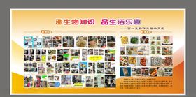 橙色展板模板