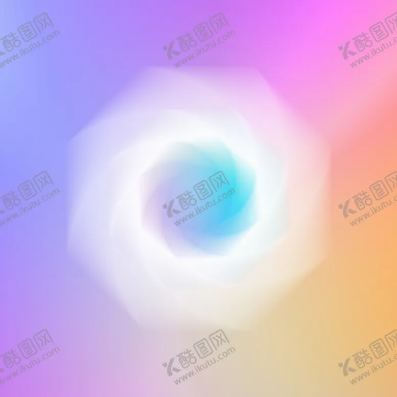 编号：37624909161502373691【酷图网】源文件下载-梦幻几何螺旋背景
