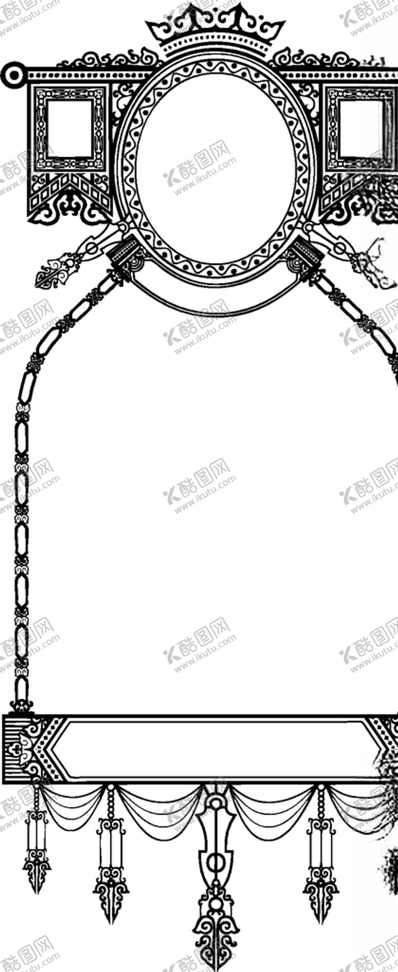 编号：43850109192023049166【酷图网】源文件下载-镂空花图案