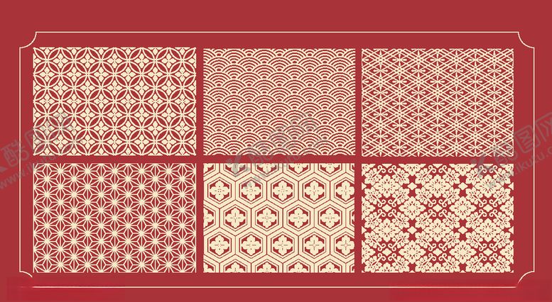 编号：60083410091113294132【酷图网】源文件下载-吉祥底纹