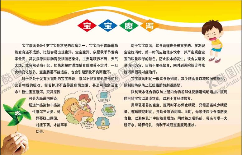 编号：65913709130433458405【酷图网】源文件下载-宝宝腹泻