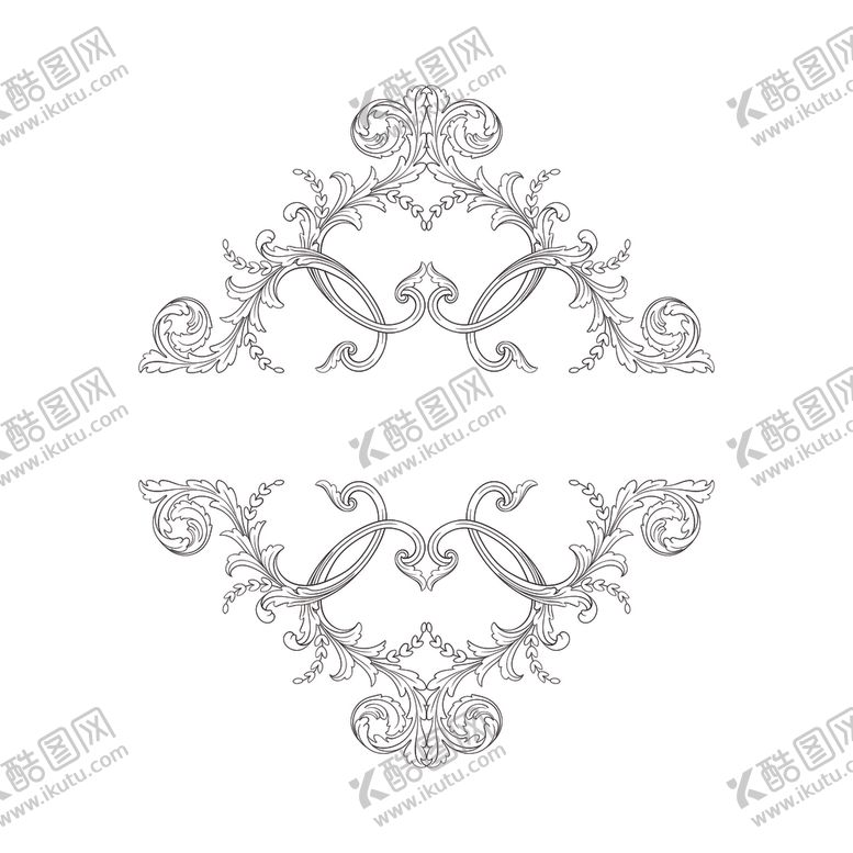 编号：35598605041946048163【酷图网】源文件下载-欧式装饰花纹图案