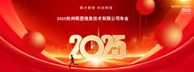 2025年会背景展板