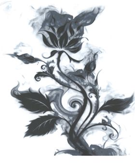 手绘花