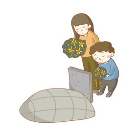 寒衣节海报