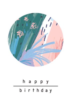 自然植物图案装饰画