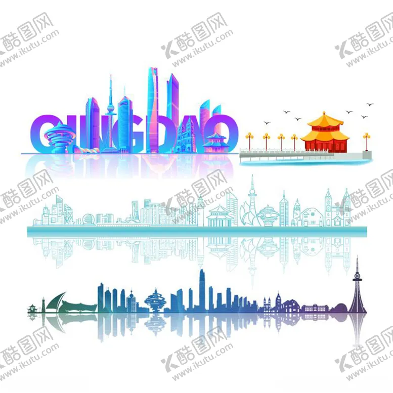 编号：45280902062102271032【酷图网】源文件下载-青岛建筑
